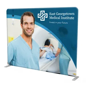 Custom Printing Tradeshow Event Booth Backdrop Wall Banner Display Stand