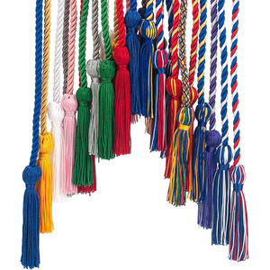 Graduation Honor Rope With Tassels 170Cm Polyester <b>Braided</b> Drawcord For Academic Gowns Decorative Ornaments <b>Accessories</b> - Product Image 3