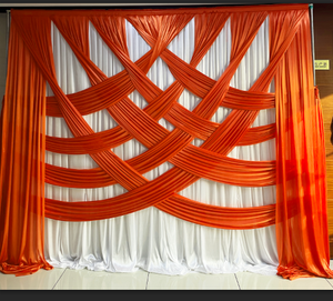 Nhiều loại chéo màn backdrop, sân sau Backdrop Panel rèm cửa, đôi màu Backdrop Panel Rèm cho bé tắm - Product Image 5