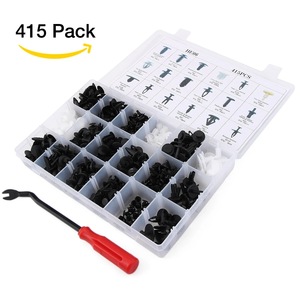 Auto Fastener <b>Clip</b> Kit 415Pcs Plastic Assortment For <b>Car</b> Repair Replacement 18 Styles With Tool - Product Image 1