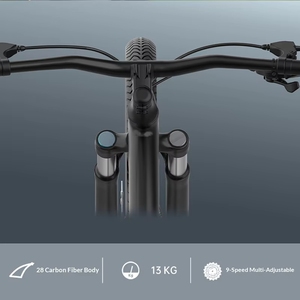 New Carbon Fiber Bicycle, Dual Disc Road Bike, Outdoor Cycling, Shifting, Mountain Bike <b>A5</b> New Carbon Fiber Dual Disc - Product Image 4