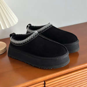 <span class=keywords><strong>Botas</strong></span> de Piel y Felpa <span class=keywords><strong>para</strong></span> Niños, Unisex, Moda Casual, Zapatos de Invierno <span class=keywords><strong>para</strong></span> Bebés, <span class=keywords><strong>Botas</strong></span> de Nieve con Forro de Piel Personalizadas - Product Image 3