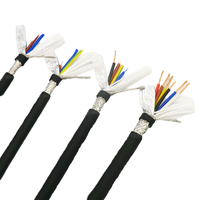 Câblage électrique flexible multiconducteur en cuivre nu, blindé, isolé et émaillé, pour automatisation industrielle, calibre 18, 20, 22, 24, 26 AWG