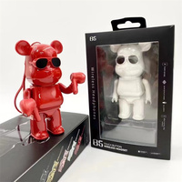 Meilleur vendeur Mini USB Portable Portable dessin animé ours tws écouteur sans fil casque cadeau créatif