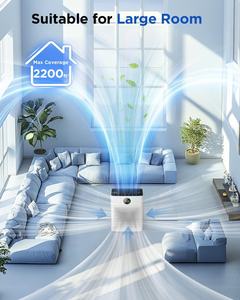 Nuevos Purificadores de Aire para el Hogar, Habitaciones Grandes, con Filtro, Purificador de Aire para Mascotas, Limpiador de Aire para Dormitorios, Elimina Olores y Pelo de Mascotas - Product Image 2