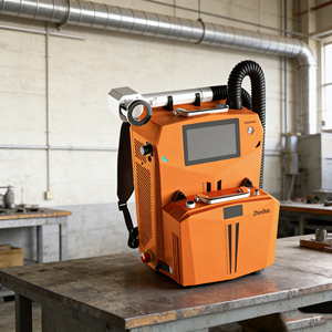Machine de nettoyage laser portable mini 100W 200W 300W pour sac à dos – Élimination de la rouille, de la <span class=keywords><strong>peinture</strong></span>, de l'huile et de la poussière - Product Image 4