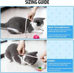 Kingtale Custom <span class=keywords><strong>Dog</strong></span> Cone <span class=keywords><strong>Collar</strong></span> ajustable después de la cirugía Elizabeth <span class=keywords><strong>Collar</strong></span> <span class=keywords><strong>Dog</strong></span> Neck Cone Elizabeth <span class=keywords><strong>E</strong></span>-Colla - Product Image 3