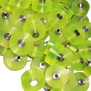 Roda silikon tahan suhu tinggi PU PU awet tahan aus - Product Image 3