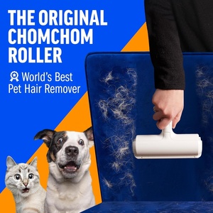 Rouleau réutilisable blanc pour enlever les <span class=keywords><strong>poils</strong></span> d'<span class=keywords><strong>animaux</strong></span>, outil de nettoyage des peluches lavable, dispositif d'élimination des <span class=keywords><strong>poils</strong></span> pour meubles, vêtements, canapé, tapis - Product Image 4