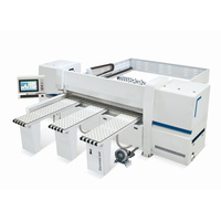 Máquina de sierra de panel de mesa deslizante CNC BH con sierra de alimentación automática, sierra de haz Kdt, sierra de haz eléctrica