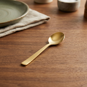 Wholesale SKI Durable Cutlery <b>Gold</b> PVD Stainless Steel Long Handle Eco-Friendly Lightweight Non-Toxic Dishwasher Safe <b>Spoons</b> - Product Image 4