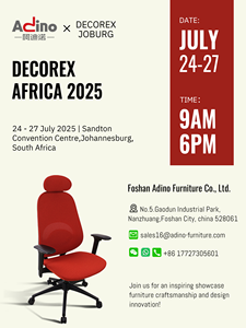 Decorex Johannesburgo 2025 Silla de oficina ergonómica de malla Certificado BIFMA Sillas De Oficina Chaise Ergonomique Cadeira De Escritrio - Product Image 2