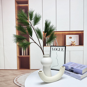 Árbol de Pino Artificial Decorativo Verde de 30cm-100cm, Plástico, Decoración para el Hogar, Estilo Chino, para Sala de Estar, Estudio, Escaparate - Product Image 2