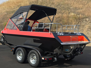 Ecocampor 2022 petite rivière Pro personnel Jet Ski alimenté en aluminium bateau à la dérive à vendre - Product Image 4
