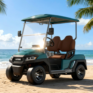 Carrito de Golf de 2 Plazas C727.2, Kit de Sistema de Aire Acondicionado de 48V 5KW, Vehículo de Turismo con Motor de 4 kW y Batería de 48V - Product Image 1