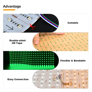 Lámina de Luz LED Flexible Ultrafina RGBW Multicolor de 610*305mm para Iluminación Trasera de Encimeras de Piedra - Product Image 6