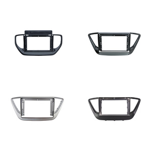 Nuevo MARCO DE REPRODUCTOR DE COCHE <span class=keywords><strong>Android</strong></span> de 9 pulgadas para HYUNDAI VERNA/ SOLARIS 2017-2021 9 accesorios de Radio estéreo para coche Marco de tablero de instalación - Product Image 1
