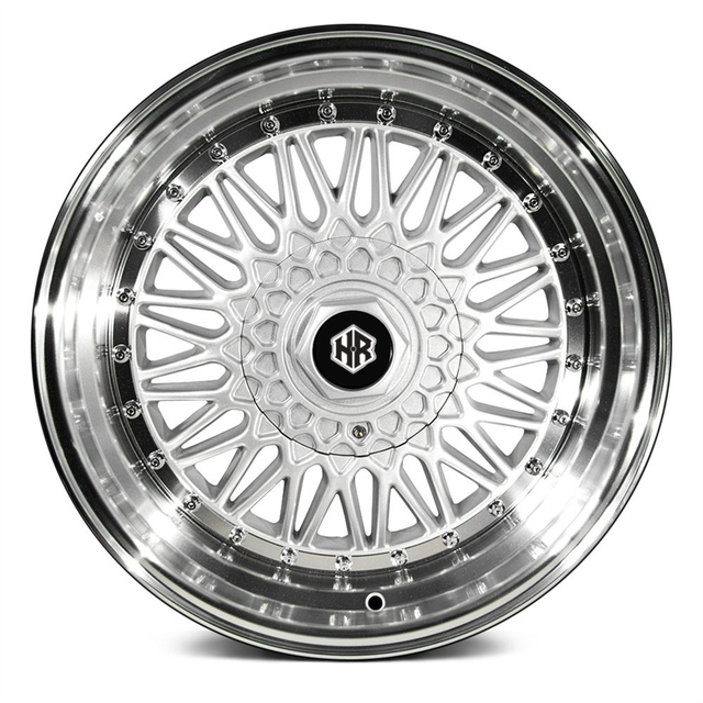 Racing Cars Wheel RS Design Casting Aluminium Alloy Multi-Spoke Design with ET 35mm 15 16 17 18 Inch 4X100 4X114.3 5*112mm Rims