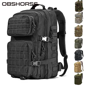 OBSHORSE Laptop sırt çantası çok fonksiyonlu sırt çantası seyahat su geçirmez avı taktik spor sırt çantası 45L taktik sırt çantası