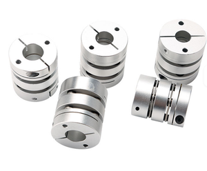 Accouplement de transmission rigide de précision en alliage d'aluminium, conception OEM personnalisable pour connexion de diaphragme de couple d'arbre de moteur - Product Image 5