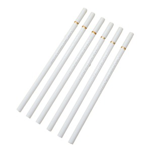 Lápices de carbón blanco, juego de lápices de dibujo profesional, lápiz de dibujo blanco suave y medio resaltado para suministros de arte - Product Image 1