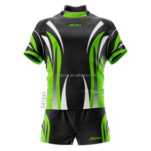 Set di maglia da Rugby personalizzata Akilex maglia da calcio sublimata da <span class=keywords><strong>uomo</strong></span> maglia da Rugby Union League abbigliamento sportivo uniforme - Product Image 3