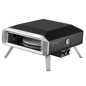 Pizza King Aprobación CE Soporte <span class=keywords><strong>de</strong></span> mesa Rotación automática Gas GLP <span class=keywords><strong>Horno</strong></span> <span class=keywords><strong>de</strong></span> pizza 16 pulgadas - Product Image 1