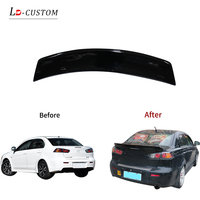 Aileron arrière pour Mitsubishi Lancer EX, accessoires de mise à niveau, aileron arrière sport pour une mise à niveau de la carrosserie de voiture, accessoires de mise à niveau sportifs.