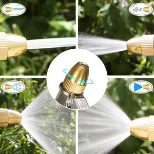 Pistolet pulvérisateur d'eau en laiton à débit réglable, multifonctionnel pour la maison, le lavage de voiture et l'arrosage du jardin - Product Image 5