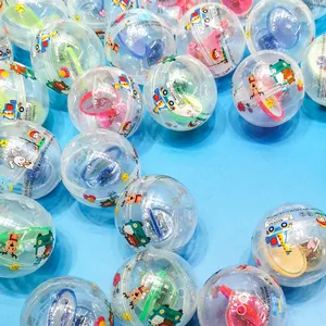 Karışık 50 MM çevre dostu küçük plastik kapsül oyuncaklar çocuklar için sürpriz yumurta kapsül yumurta kutusu otomat oyuncak