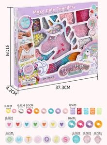 Jouets DIY perlés pour enfants 2026 : Colliers et bracelets créatifs faits à la main pour filles, perles pour l'entraînement de l'amblyopie - Product Image 6