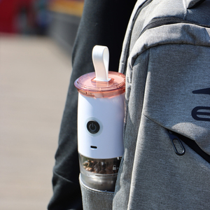 Mini molinillo de café eléctrico portátil con rebabas cónicas, máquina de molienda en polvo, molinillo de café eléctrico versátil - Product Image 6