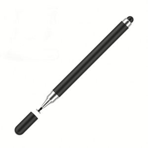 Silicone Tip Capacitive 2-in-1 Multi-Functional Plastic <b>Pen</b> for Pad Touch Screens 1.0mm Writing Width Black Ink 125mm Length - Product Image 4