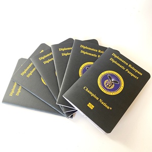 Tùy chỉnh giá rẻ thành viên tài liệu Prop hộ chiếu tập sách in ấn dịch vụ in ấn - Product Image 5