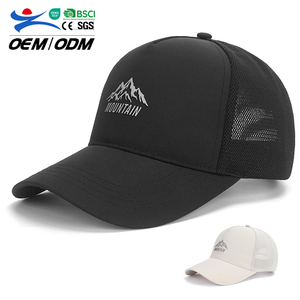 Gorra Deportiva Personalizada de 5 Paneles con Logotipo Impreso, Transpirable, de Malla de Algodón, Unisex, Protección Solar, Certificación BSCI, Nueva Colección - Product Image 1
