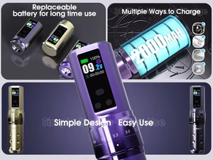 <span class=keywords><strong>Machine</strong></span> à tatouer <span class=keywords><strong>Mast</strong></span> Fold 2 réglable à 7 vitesses, stylo à microblading pour sourcils, <span class=keywords><strong>machine</strong></span> à tatouer à micro-aiguilles pour maquillage permanent - Product Image 3