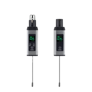 LAIKESI X-1 <b>Wireless</b> Condenser Microphone System Cardioid UHF XLR Transmitter <b>Receiver</b> Metal Construction Portable Lightweight - Product Image 1
