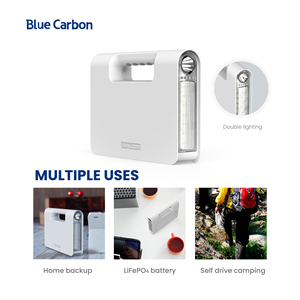 Màu Xanh Carbon Chất Lượng Cao Điện Cầm Tay Thế Hệ Lưu Trữ PV Năng Lượng Hệ Thống Lưu Trữ Cắm Trại Sao Lưu Điện - Product Image 6