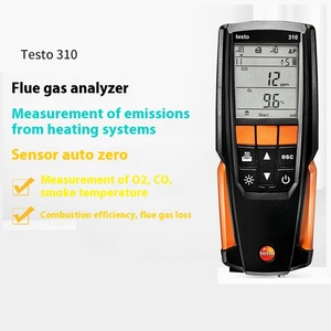 Analizador de Gases Industrial Portátil Testo310, Monitor de Eficiencia de Combustión, Detecta CO, Análisis de Gases de Combustión, Pantalla Digital - Product Image 1
