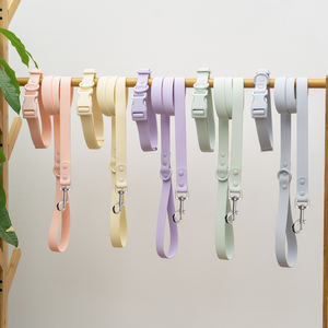 Set Harnesses Anjing PVC Anti Air dengan Logo Custom 2025, Kalung Anjing, dan Tali Anjing - Product Image 1