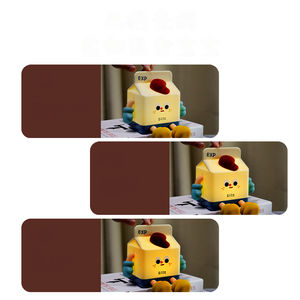 Celebrità <span class=keywords><strong>Online</strong></span> USB lampada da scrivania a <span class=keywords><strong>LED</strong></span> moderna creativa cartone animato scatola di latte luce notturna per atmosfera camera da letto in Silicone - Product Image 4