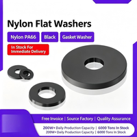Rondelles plates rondes en nylon PA66 de haute qualité, noires, joints d'isolation, joints toriques M2-M22 pour pièces de rechange Surron Light Bee