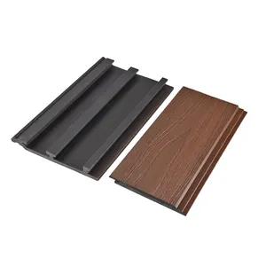 Excellent Quality Top Grade Three-Dimensional Exterior WPC Wall Panel Wood Plastic Composite Wall Cladding