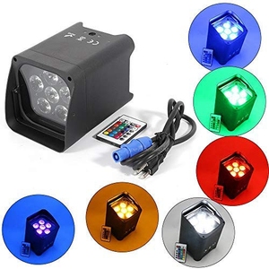 Éclairage de scène sans fil <span class=keywords><strong>pour</strong></span> éclairage de fête, 6x18W, lumière LED, RGBWA + UV, <span class=keywords><strong>prix</strong></span> bas - Product Image 6