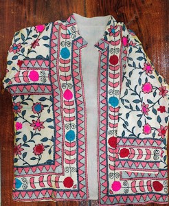 Chaqueta corta de algodón bordada Suzani para mujer, abrigo de invierno y ropa de fiesta, regalo de temporada de otoño - Product Image 1