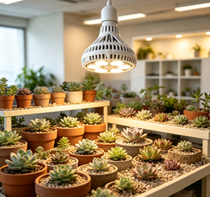 Lámpara LED para Crecimiento de Plantas BR30 de 36W, Silenciosa, con Disipación Pasiva de Calor, para Decoración de Plantas Verdes en Interiores y Dormitorios - Product Image 1