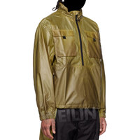Fabricant de vêtements de ville personnalisés à demi-fermeture éclair en polyester et nylon Veste thermochromique imperméable pour la course à pied et l'extérieur réactive la chaleur pour hommes