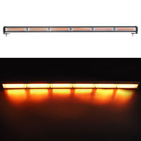 Factory Cob Led Blitzlicht 24 "Blink modi Magnet fuß Auto Verkehr Not licht leiste Warn blink lampe Weiß