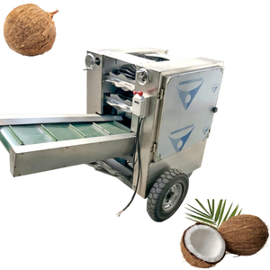 Continuous Fully Automatic Coconut Peeling & Coco Coir Press Machine Motor 3KW Power for Coconut Skin Bristle Fibre Extraction - Product Image 1