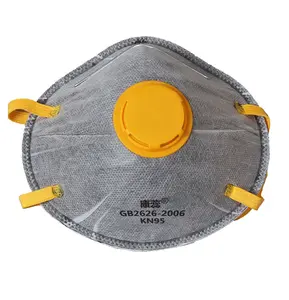 ISO Factory custom Anti-dust industry EN149 FFP2 NR D Disposable Carbon Mask Respirator for Construction Coal Mine work drywall